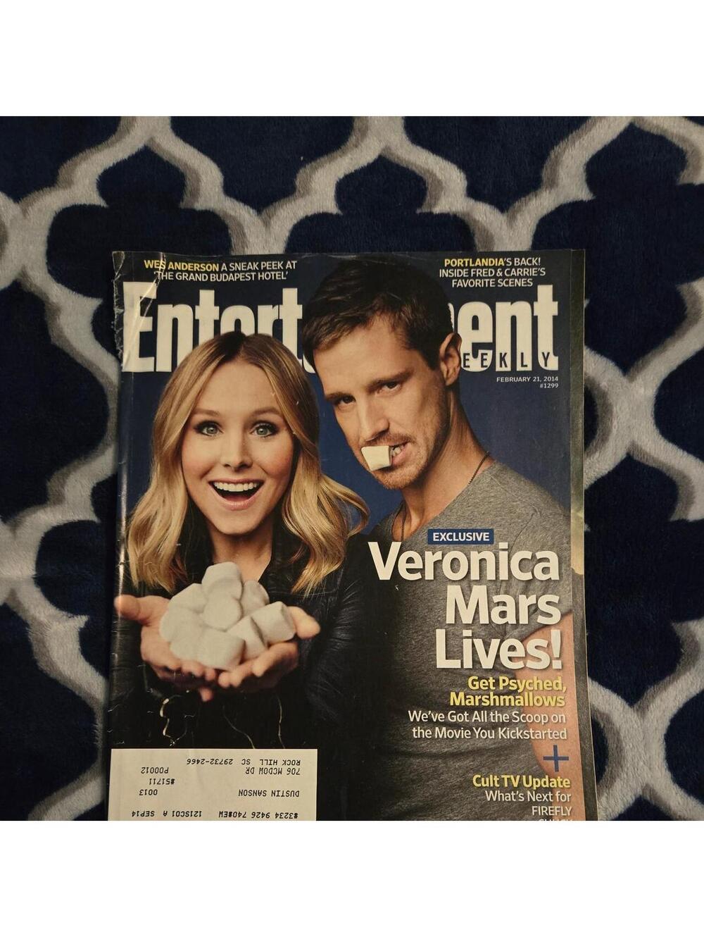 Entertainment Weekly Veronica Mars issue